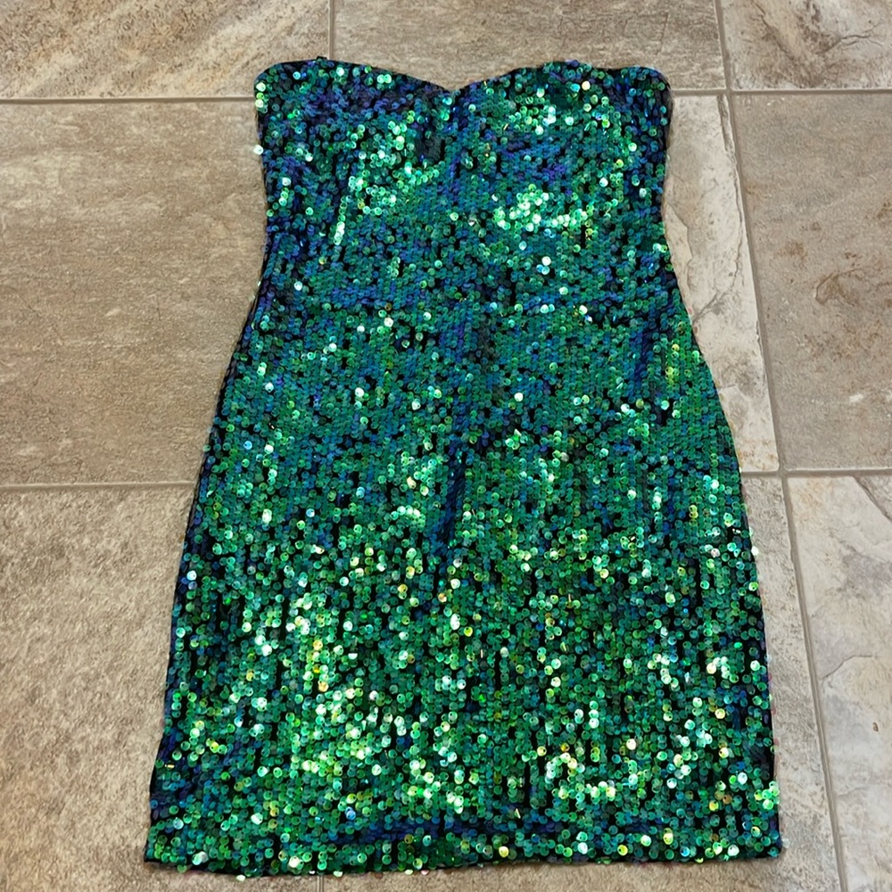 Size S sequin mini dress!
